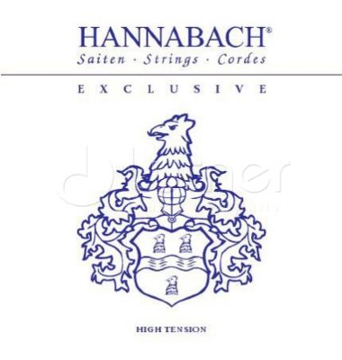 Купить hannabach exclht exclusive blue - струны для классической гитары