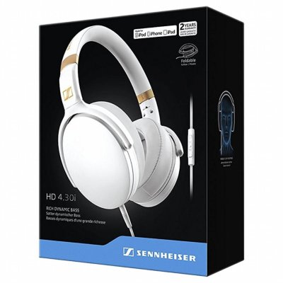 Sennheiser HD 4.30i White Наушники с микрофоном