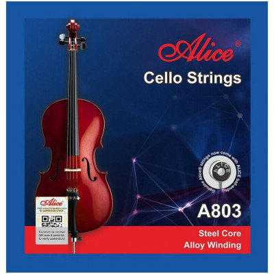 Купить alice a803 1/2 - комплект струн для виолончели 1/2